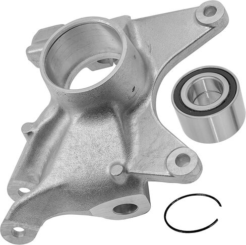 Caltric Front Left Knuckle with Ball Bearing & Circlip Compatible with Can-Am Defender MAX HD7 HD9 2022 / PRO HD10 XT 2020-2022 / HD8 XT Cab 2017-2021 / MAX HD8 XT DPS 2018-2021 in Saudi Arabia