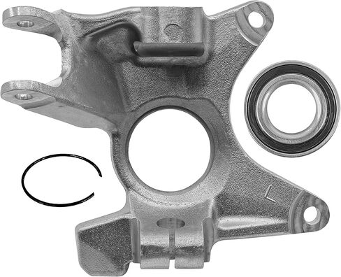 Caltric Front Left Knuckle with Ball Bearing & Circlip Compatible with Can-Am Defender MAX HD7 HD9 2022 / PRO HD10 XT 2020-2022 / HD8 XT Cab 2017-2021 / MAX HD8 XT DPS 2018-2021 in Saudi Arabia