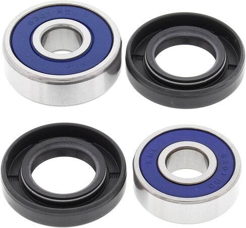 Boss Bearing K-KX80-FR-1000-4C6-A-5 Front Wheel Bearings and Seals Kit for Kawasaki KX80 1998-2000 in Saudi Arabia