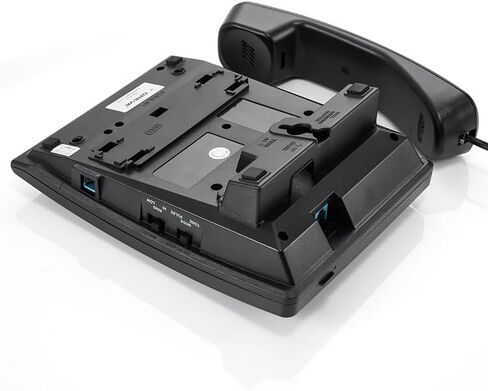 Telephone Landline Phone, Simple Business Office Phone, Corded Landline Phones for Home/Office/Hotel, Black House Phones Use for Wall or Desk with Adjustable Ringer Volume in Kuwait