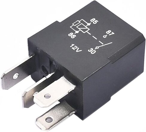 RY-805 Engine Cooling Fan Motor Relay Fit for Hyundai Fit for Nissan Tiburon Armada Frontier Pathfinder Titan Xterra 03-23, 1R2324 1R1367 PE01-67-730 UM46-67-730 933766801 in Saudi Arabia