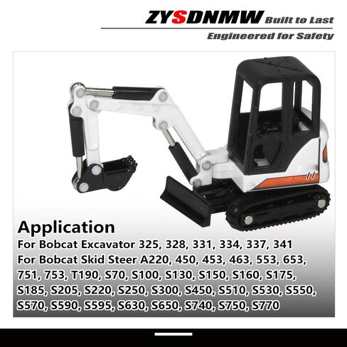 6681513 Fuel Shut Off Solenoid with Bearings Compatible with Bobcat T190 S185 S175 S160 773 763 753 751 325 328 331 334 337 12V Replace 6681512 6667992 6667993 7136559 in Kuwait