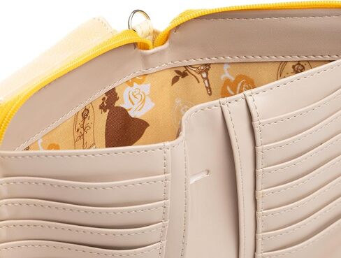 Disney Beauty And The Beast Belle Crossbody Wallet Cell Phone Wristlet in Saudi Arabia
