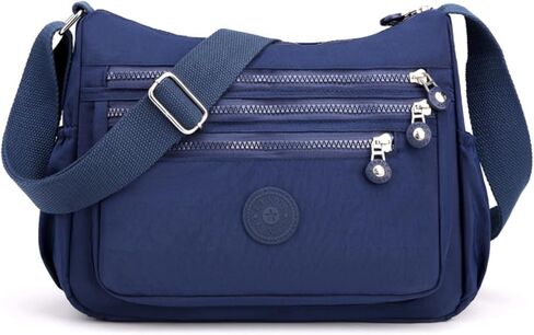 Crossbody Bag for Women, Nylon Waterproof Shoulder Bag with Pockets Adjustable Strap, Purse Handbag for Women in Kuwait