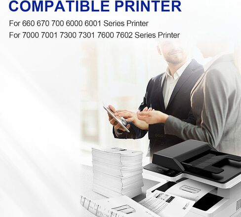 High Yield 3YP17A X4E75A Ink Cartridge Printehead X4E75A 3YP17A Print Head Replacement for Smart Tank 660 670 700 6000 6001 7000 7001 7300 7301 7600 7602 Series Printer (1Black, 1Tri-Colour) in Kuwait