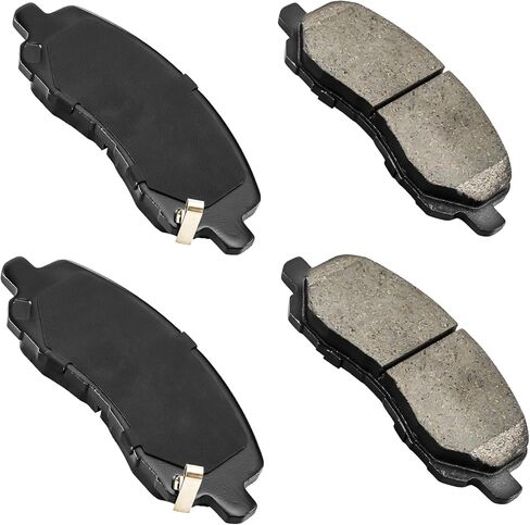 وسائد فرامل أمامية من السيراميك من KAX تناسب ميتسوبيشي أوتلاندر سبورت 2011-2023، ميتسوبيشي أوتلاندر 2003-2004 2007-2020، ميتسوبيشي لانسر 2004-2006 2008-2017 4 قطع بديلة # D866 in Kuwait