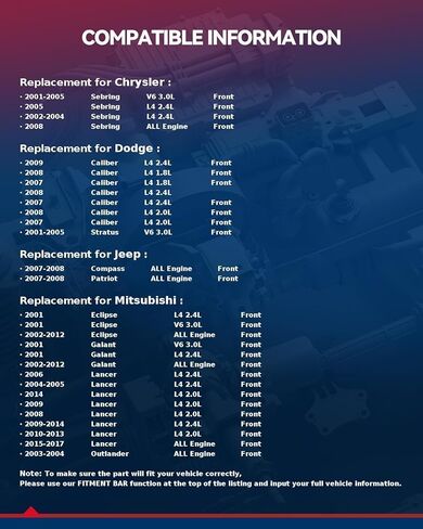 وسائد فرامل أمامية من السيراميك من KAX تناسب ميتسوبيشي أوتلاندر سبورت 2011-2023، ميتسوبيشي أوتلاندر 2003-2004 2007-2020، ميتسوبيشي لانسر 2004-2006 2008-2017 4 قطع بديلة # D866 in Kuwait