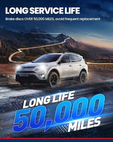 وسائد فرامل أمامية من السيراميك من KAX تناسب ميتسوبيشي أوتلاندر سبورت 2011-2023، ميتسوبيشي أوتلاندر 2003-2004 2007-2020، ميتسوبيشي لانسر 2004-2006 2008-2017 4 قطع بديلة # D866 in Kuwait