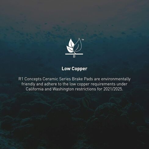 تيل الفرامل الأمامية من السيراميك R1 Concept | وسادات الفرامل البديلة للسيارات| يناسب 2019-2022 جينيسيس G70؛ 2018-2022 كيا ستينجر in Kuwait