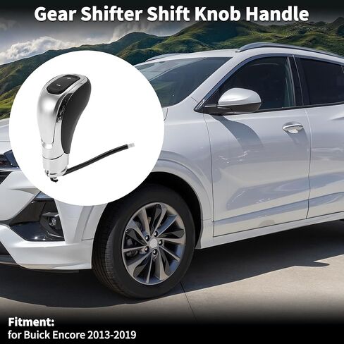 Automatic Gear Shift Knob Handle for Buick Encore 2013-2019 No.2277550 Shift Gear Lever Knob Gearstick Gaiter Boot Cover Plastic in Kuwait