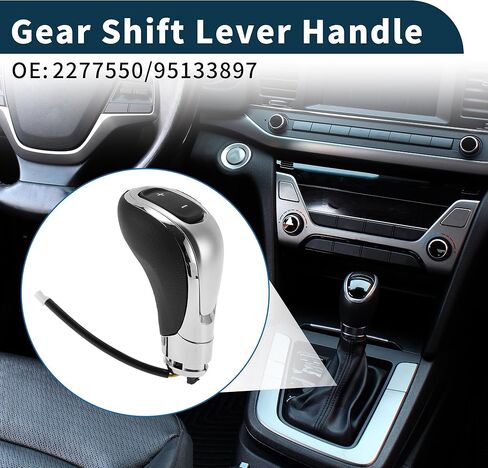 Automatic Gear Shift Knob Handle for Buick Encore 2013-2019 No.2277550 Shift Gear Lever Knob Gearstick Gaiter Boot Cover Plastic in Kuwait