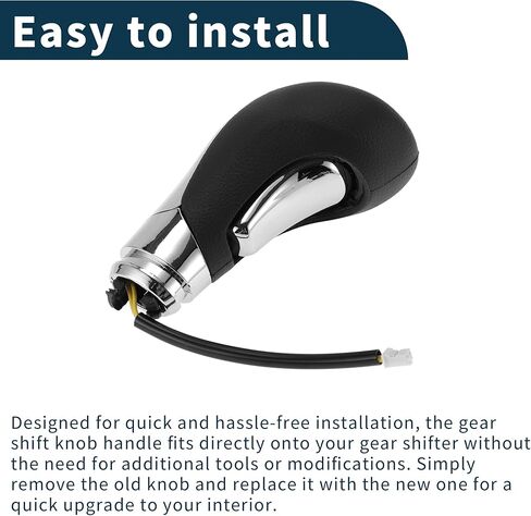 Automatic Gear Shift Knob Handle for Buick Encore 2013-2019 No.2277550 Shift Gear Lever Knob Gearstick Gaiter Boot Cover Plastic in Kuwait