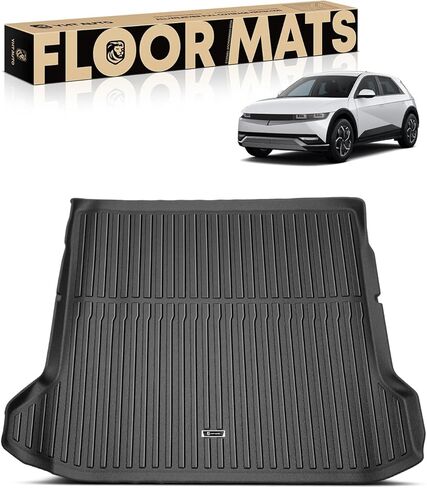 YHTAUTO Cargo Mat Compatible with Hyundai Ioniq 5 2022-2024 (AWD), TPE All Weather Car Mat Waterproof Anti-Slip Odorless Trunk Liner, Interior Accessories, Cargo Mat Trunk Mat in Saudi Arabia