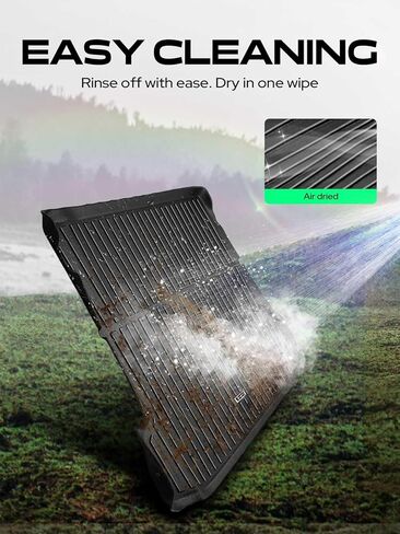 YHTAUTO Cargo Mat Compatible with Hyundai Ioniq 5 2022-2024 (AWD), TPE All Weather Car Mat Waterproof Anti-Slip Odorless Trunk Liner, Interior Accessories, Cargo Mat Trunk Mat in Saudi Arabia