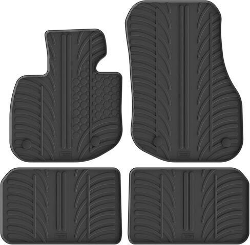 GledringUSA Custom fit All-Weather Rubber Floor mat Compatible with BMW iX1 (U11) XDrive30-2023 - 2025 in Kuwait