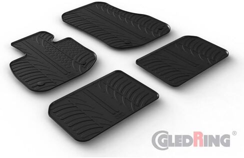 GledringUSA Custom fit All-Weather Rubber Floor mat Compatible with BMW iX1 (U11) XDrive30-2023 - 2025 in Kuwait