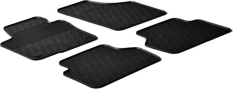 Gledring USA Custom Fit All-Weather Rubber Floor Mats Intended for Volkswagon ID4 2021-2024, No Trimming Required, Tailored Custom Fit, Protects from Rain, Mud, & Snow. in Saudi Arabia