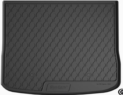 Gledring USA Custom Fit All-Weather Rubber Floor Mats Intended for Volkswagon ID4 2021-2024, No Trimming Required, Tailored Custom Fit, Protects from Rain, Mud, & Snow. in Saudi Arabia