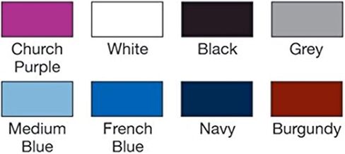 ر.ج. قميص رجال الدين الصيفي المريح بأكمام قصيرة من Toomey، أسود، 18 in Kuwait