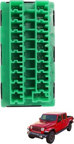 Flecto CAN-C Buss Star Splice Block Connector 68321746AA متوافق مع Jeep Wrangler Gladiator Ram 1500 2500 Chrysler Pacifica 2017-2025 المحور الكهربائي يعمل على إصلاح رموز U in Kuwait