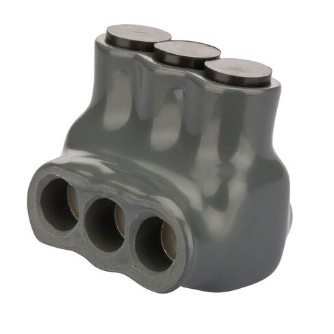 NSI IPLG6-3 3 Wire Insulated Connector for 6-14 AWG Fine-Stranded Flexible Copper Conductor, Polaris Gre, Pack of 12 in Saudi Arabia