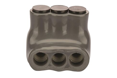 NSI IPLG6-3 3 Wire Insulated Connector for 6-14 AWG Fine-Stranded Flexible Copper Conductor, Polaris Gre, Pack of 12 in Saudi Arabia
