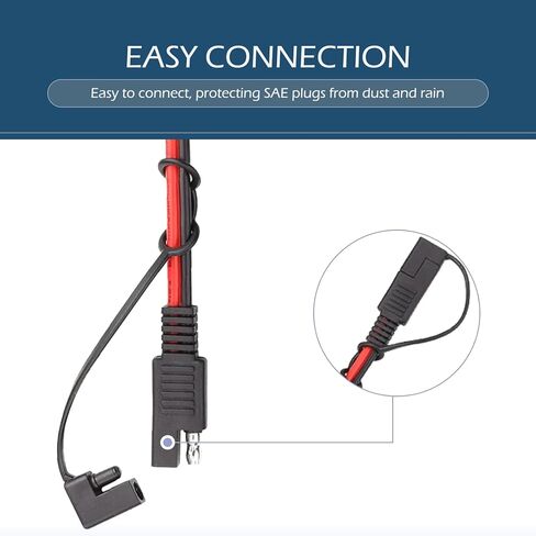 8 قطع 2 دبوس استبدال غطاء الطقس، حشوات مانعة لتسرب الماء وأغطية حماة المكونات، SAE المكونات استبدال غطاء غطاء مقاوم للغبار، السيارات موصل DC غطاء حماية الغطاء العلوي in Kuwait