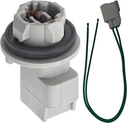 Automotive Multi-Purpose Light Bulb Socket AL8Z13411B(With Connector harness 1U2Z14S411BEA) Compatible with Ford F-150(24-01)/Lincoln MKX(14-07) and more,Socket for Back-Up Light/Side Marker in Kuwait