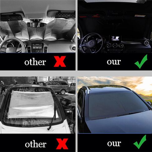 Fit for Chery Omoda C5 2022-2024,Windshield Sun Shade,Car Shades for Front Windows,Black Windshield Sunshade,Car Accessories in Saudi Arabia