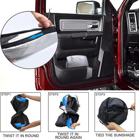 Fit for Chery Omoda C5 2022-2024,Windshield Sun Shade,Car Shades for Front Windows,Black Windshield Sunshade,Car Accessories in Saudi Arabia