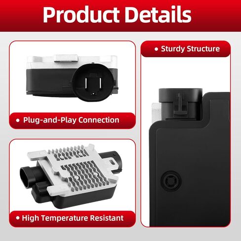 940002904 Engine Cooling Fan Control Module Fit for Ford Flex 3.5L for Edge 2.0L 3.5L 3.7L for Crown Victoria 4.6L for Lincoln MKX 3.5L 3.7L for Mercury Grand Marquis 4.6L in Kuwait