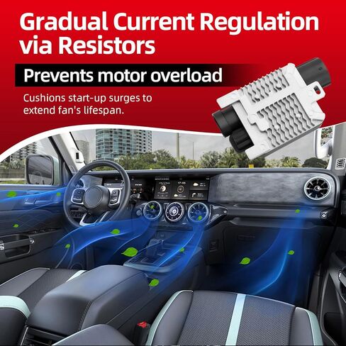 940002904 Engine Cooling Fan Control Module Fit for Ford Flex 3.5L for Edge 2.0L 3.5L 3.7L for Crown Victoria 4.6L for Lincoln MKX 3.5L 3.7L for Mercury Grand Marquis 4.6L in Kuwait