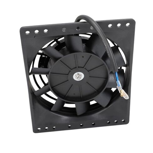 6 بوصة سليم سحب دفع مشعاع كهربائي مروحة التبريد 650CFM جبل عدة 12 فولت 80 واط العالمي in Kuwait