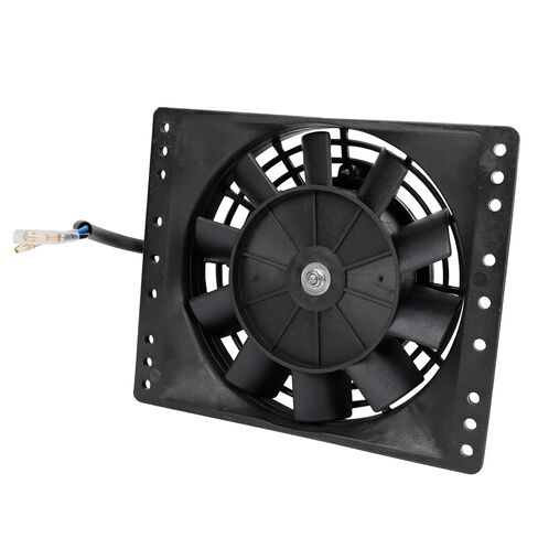 6 بوصة سليم سحب دفع مشعاع كهربائي مروحة التبريد 650CFM جبل عدة 12 فولت 80 واط العالمي in Kuwait