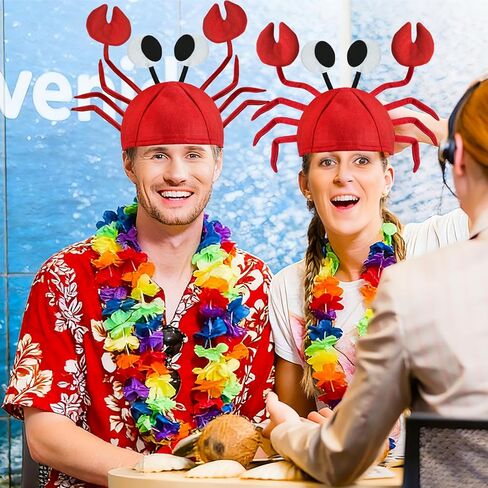 Funny Crab Hat,3D Lobster Seafood Hats Crazy Cap Day Costume Accessories for Pets Adults Dress Up Themed Party Supplies,Halloween in Kuwait