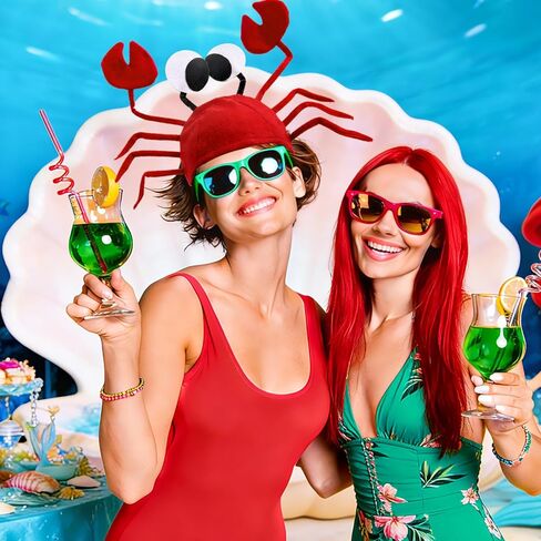 Funny Crab Hat,3D Lobster Seafood Hats Crazy Cap Day Costume Accessories for Pets Adults Dress Up Themed Party Supplies,Halloween in Kuwait