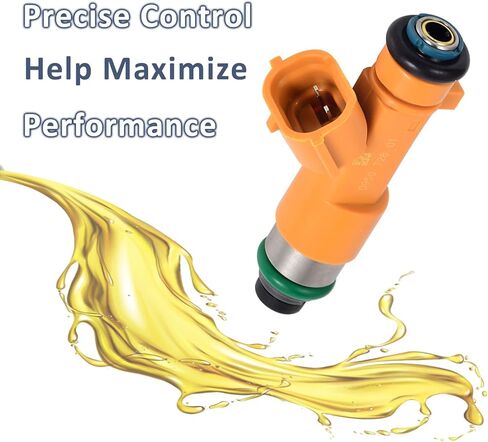 مجموعة من 6 محاقن الوقود VQ37VHR، متوافقة مع/إنفينيتي G37 2008-2013، 3.7L Q50 2014-2015، QX50 2014-2017، M37 2011-2013، QX70 3.7 2014-2017، يستبدل: 16600-EY00A in Kuwait