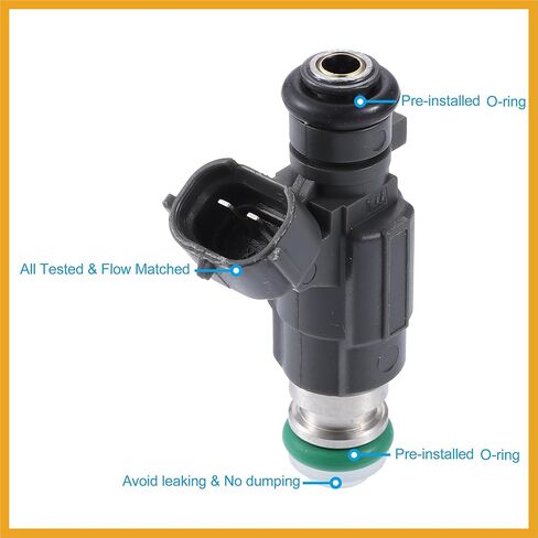 4 قطعة 16600-AE060 FBJC101 حاقن الوقود لنيسان ألتيما 2002-2005 لنيسان ماكسيما 2002-2003 لنيسان مورانو 2003 3.5L VQ35DE VK45DE استبدال in Kuwait