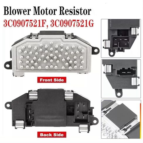Blower Resistor for VW for CC 2009-2013 Car A/C Heater Fan Blower Resistor Engine Cooling Fan Resistor 3C0907521F in Saudi Arabia
