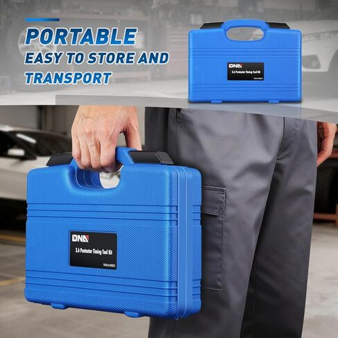 DNA Motoring 3.6 Pentastar Timing Tool Kit Compatible with Chrysler Jeep Ram Dodge Grand Cherokee Wrangler, 3.6L Engine Phaser Timing Chain Lock Tool Kit, 10200A-1, 10202A-2, 10369A, TOOLS-00823 in Saudi Arabia