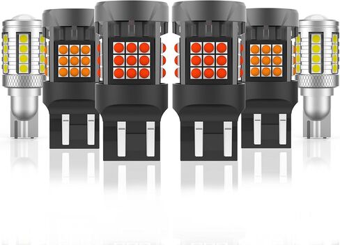 LED Rear Tail Light Kits for Ram Promaster 1500 2500 3500 2014-2025 2026, W16W Back Up Light + W21/5W Brake Light + 7440NA Turn Signal Light Bulb Combo, CANBUS Anti Hyper Flash Plug and Play in Kuwait