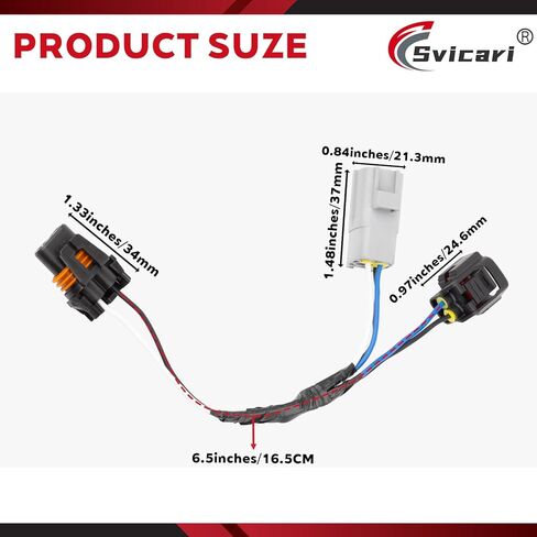 Headlight Conversion Wiring Adapter Harness for Toyota 4Runner 2021 2022 2023 2024 Replace OE 810020 Headlamp Converters Wire Harness 2PCS in Kuwait