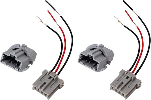 مآخذ ضوء الفرامل الذيل مع مجموعة ضفيرة الأسلاك الإناث 33515-S50-003 لهوندا أكورد سيفيك تناسب أكورا CL RL TSX استبدال 33515S50003 T20W W المقبس in Kuwait