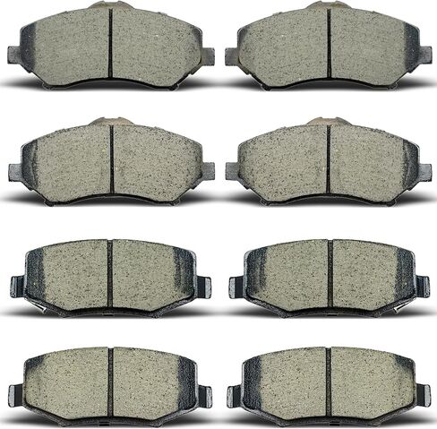 D1455 D1498 Front Rear Ceramic Brake Pads Sets Fit For Dodge For Durango 2011-2018,For Jeep Grand Cherokee 2011-2019 in Saudi Arabia