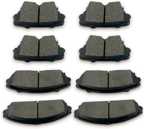 D1455 D1498 Front Rear Ceramic Brake Pads Sets Fit For Dodge For Durango 2011-2018,For Jeep Grand Cherokee 2011-2019 in Saudi Arabia