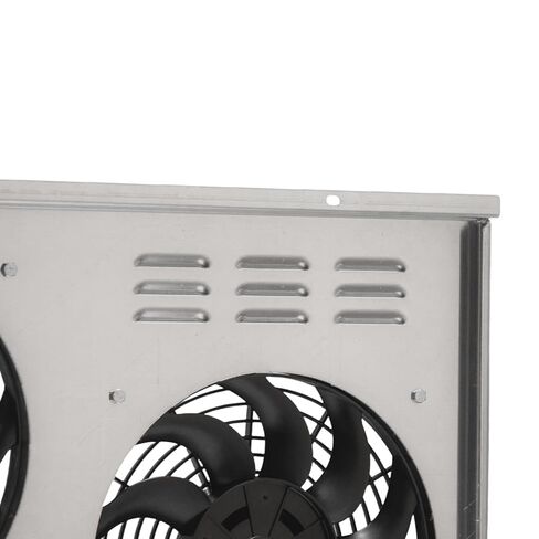 Radiator Shroud&Fans Set Compatible with 1970-1981 Pontiac Firebird Trans Am Formula Esprit Base Coupe 2-Door w/Eletric Fans Relay Wiring Harness kit in Kuwait