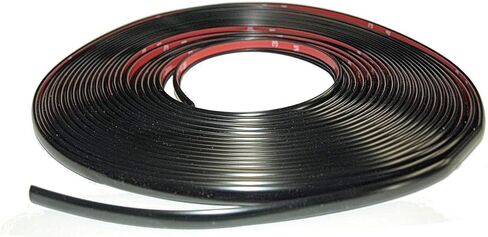 شريط أسود مخصص على الحواف من Cowles للسيارات والشاحنات وسيارات الدفع الرباعي - تطبيق التقشير واللصق مع شريط لاصق 3M، صنع في الولايات المتحدة الأمريكية in Kuwait