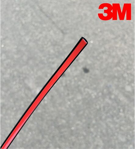 شريط أسود مخصص على الحواف من Cowles للسيارات والشاحنات وسيارات الدفع الرباعي - تطبيق التقشير واللصق مع شريط لاصق 3M، صنع في الولايات المتحدة الأمريكية in Kuwait