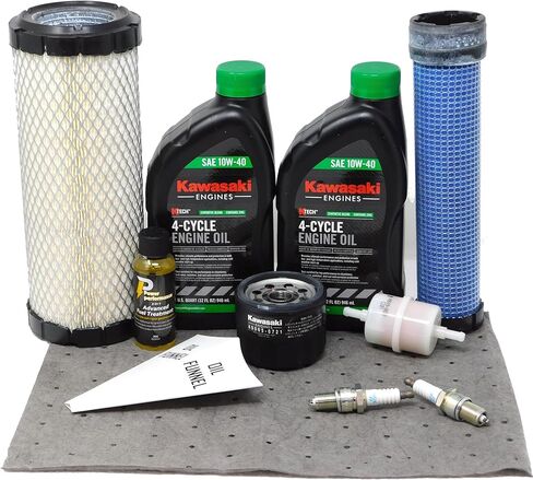 Kawasaki 99969-6527 10W-40 Maintenance Kit for FX651V FX691V FX730V with Fuel Treatment in Saudi Arabia