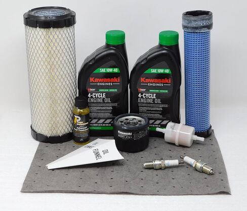 Kawasaki 99969-6527 10W-40 Maintenance Kit for FX651V FX691V FX730V with Fuel Treatment in Saudi Arabia